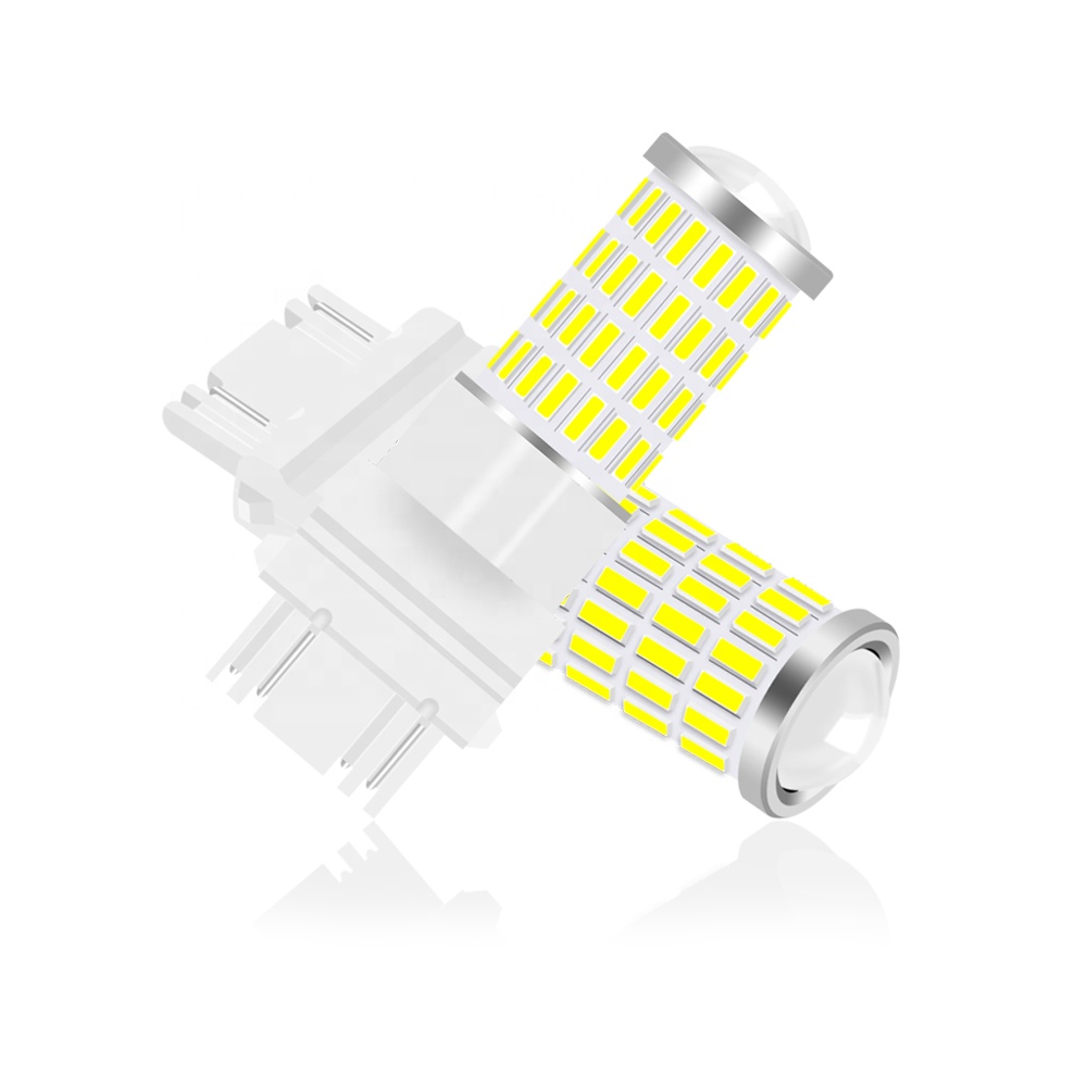 Bay15S Bulb Ba9S Lamp 6V 3157-72Smd-4014+4Smd-3030 Canbus Led Tuning Light