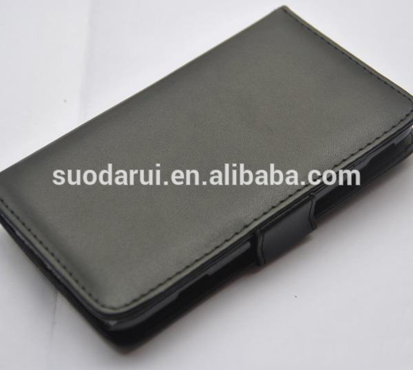 Leather Wallet flip cover for samsung i8750 ativ s