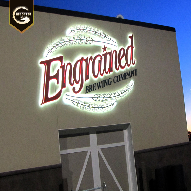 NEW Fashion Light DIY Punching holes Led Channel Letters backlit led channel letter sign shop store Advertising Company Sign