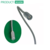 ONN-M10ZM gooseneck spot lamp for cnc machine