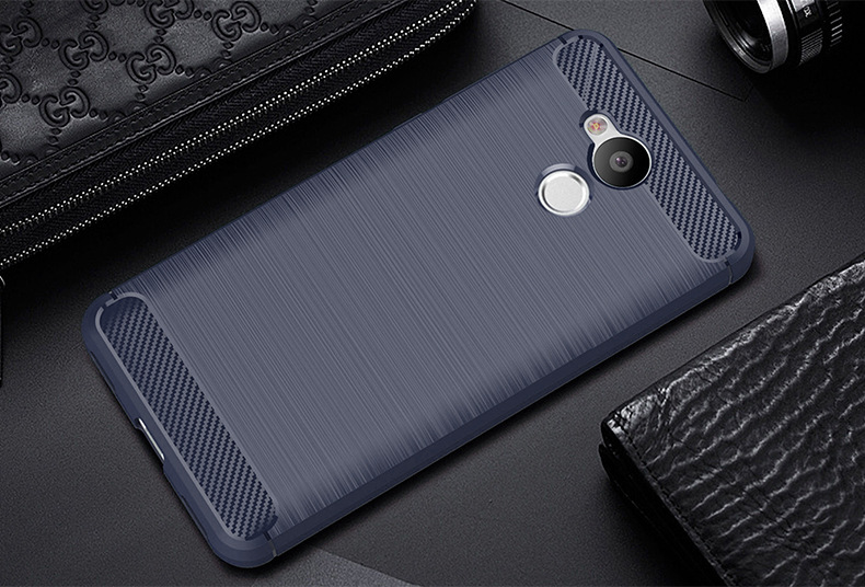 2017 New Arrival Carbon Fiber Tpu case for HUAWEI Honor 6C Pro brushed tpu soft cover for HUAWEI Honor 6C Pro