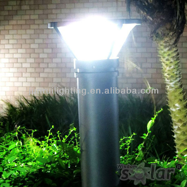 Simple install solar led light with battery, led light for pathway/garden/residential/park with pole stargold supplier JR-B005