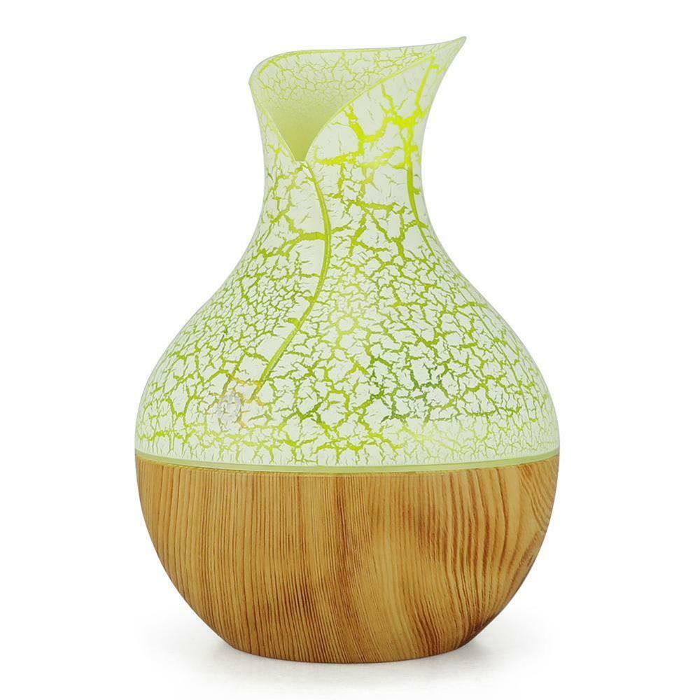 New Crackle Humidifier Wood Grain Flower Bottle 5V USB Ultrasonic Diffuser Factory