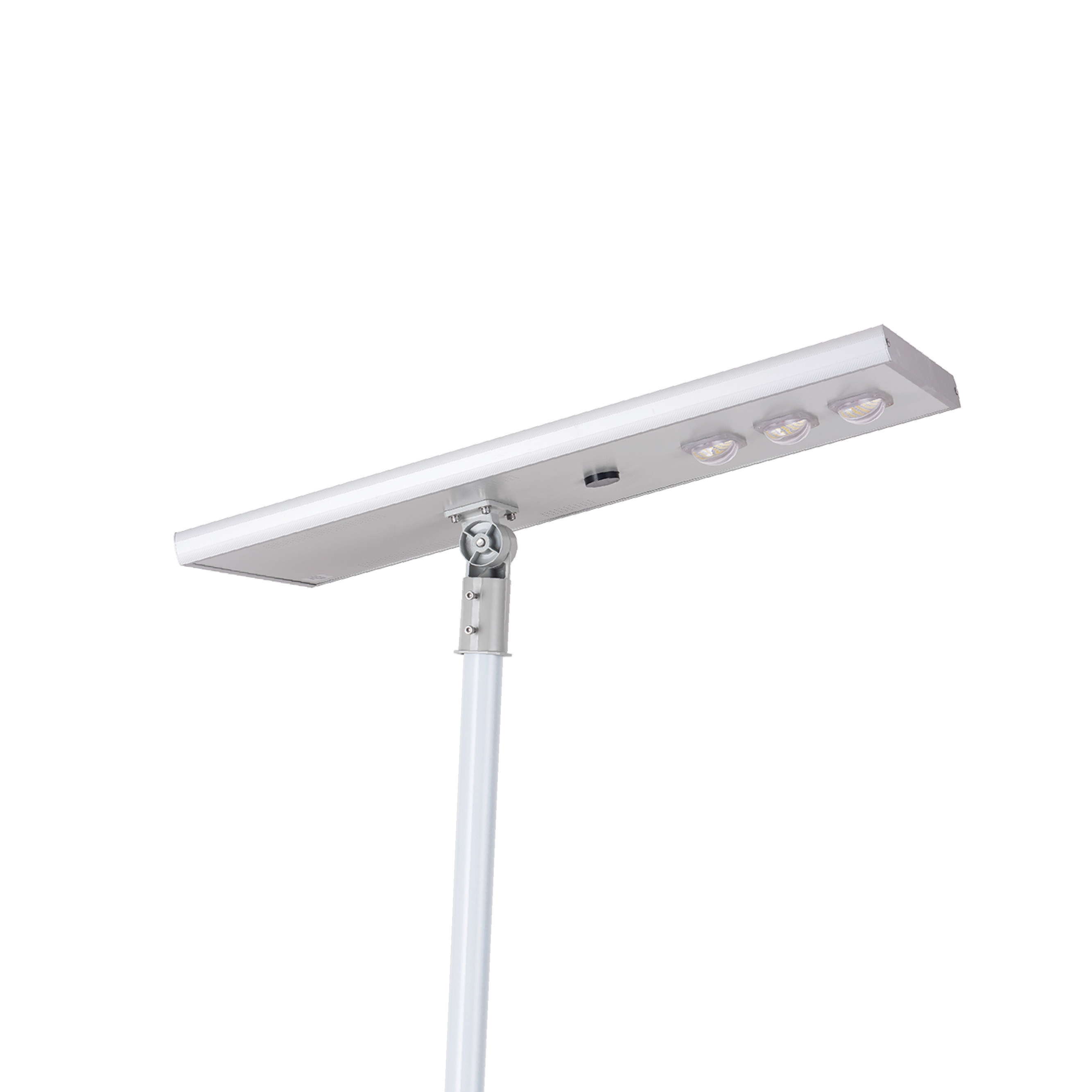 Gray 100lm/w Ip65 All In One Intergrated Light 80 Watts Led Light5 50w Solar Street Pathway Lighting