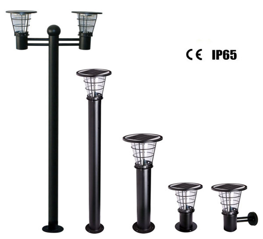 2019 new design CE stainless steel high lumen bright solar lawn light with LED lights 2602 series outdoor solar lights