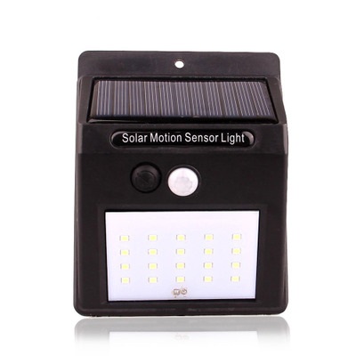 Cordless New Design Dark 20LED Waterproof Motion Solar Sensor Wall Light