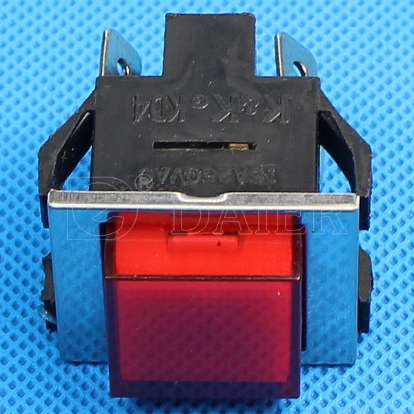 DPST 4 Pin LED Wireless Push Button Switch