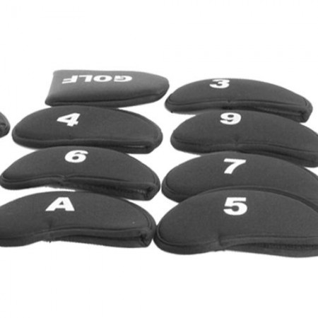 10 + 1 Golf Irons Clubs Putter Set HeadCover Head Cover