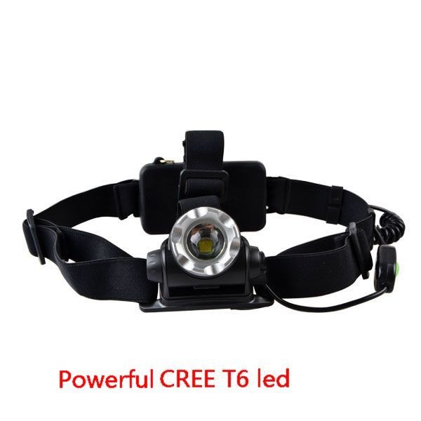 Brightness 18650 Powered Now Design LED Headlamp Powerful For Miner