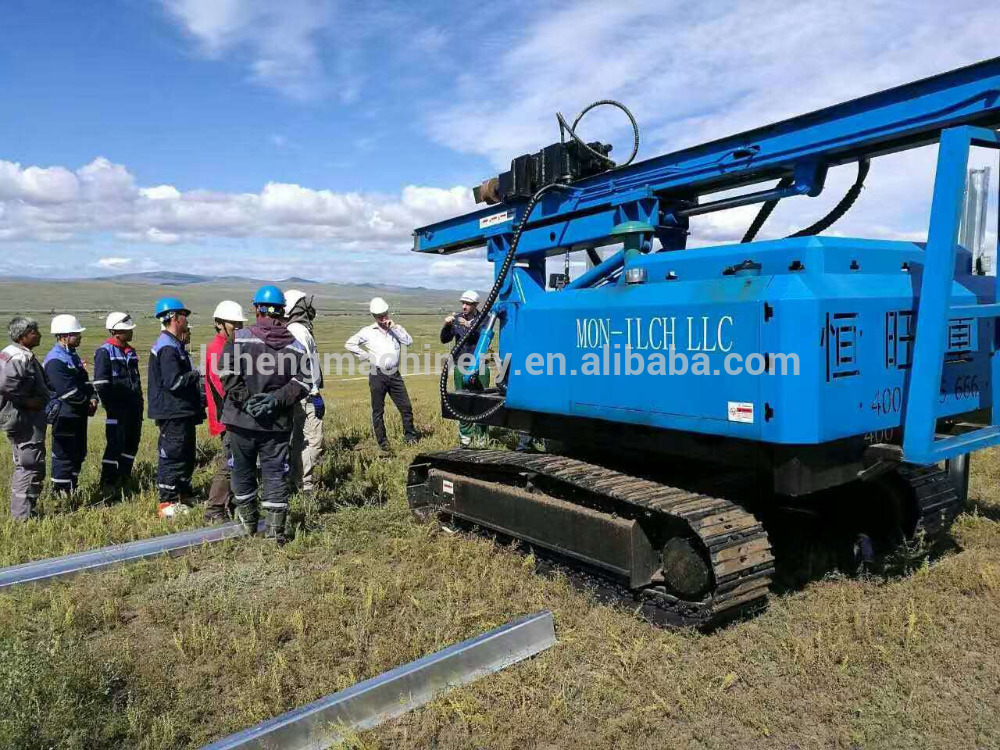 Construction machinery vibratory hammer excavator hydraulic pile driver