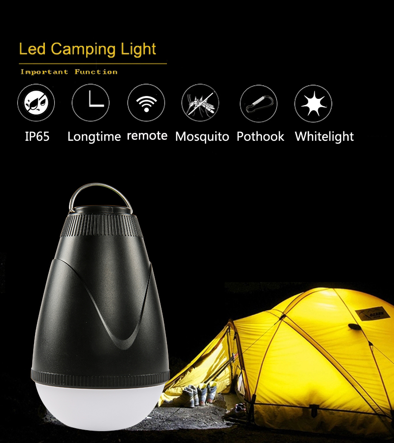 2019 Portable Rechargeable emergency sos light Outdoor LED  High Quality Camping Lights Mosquito Repellent hanging Lamp