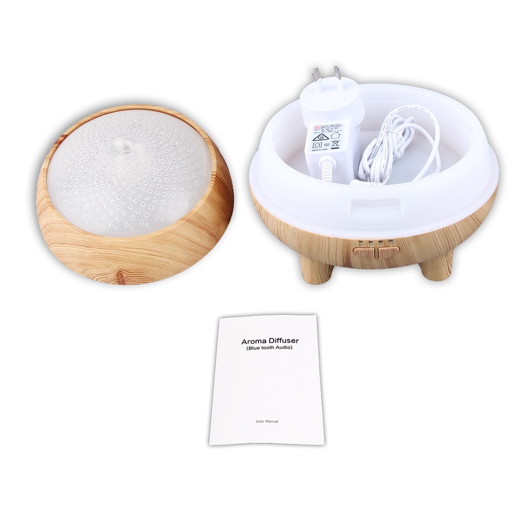 Hidly Wholesale Aromatherapy Diffuser For 300ml Wood Texture Essential Oil Ultrasonic Diffuser