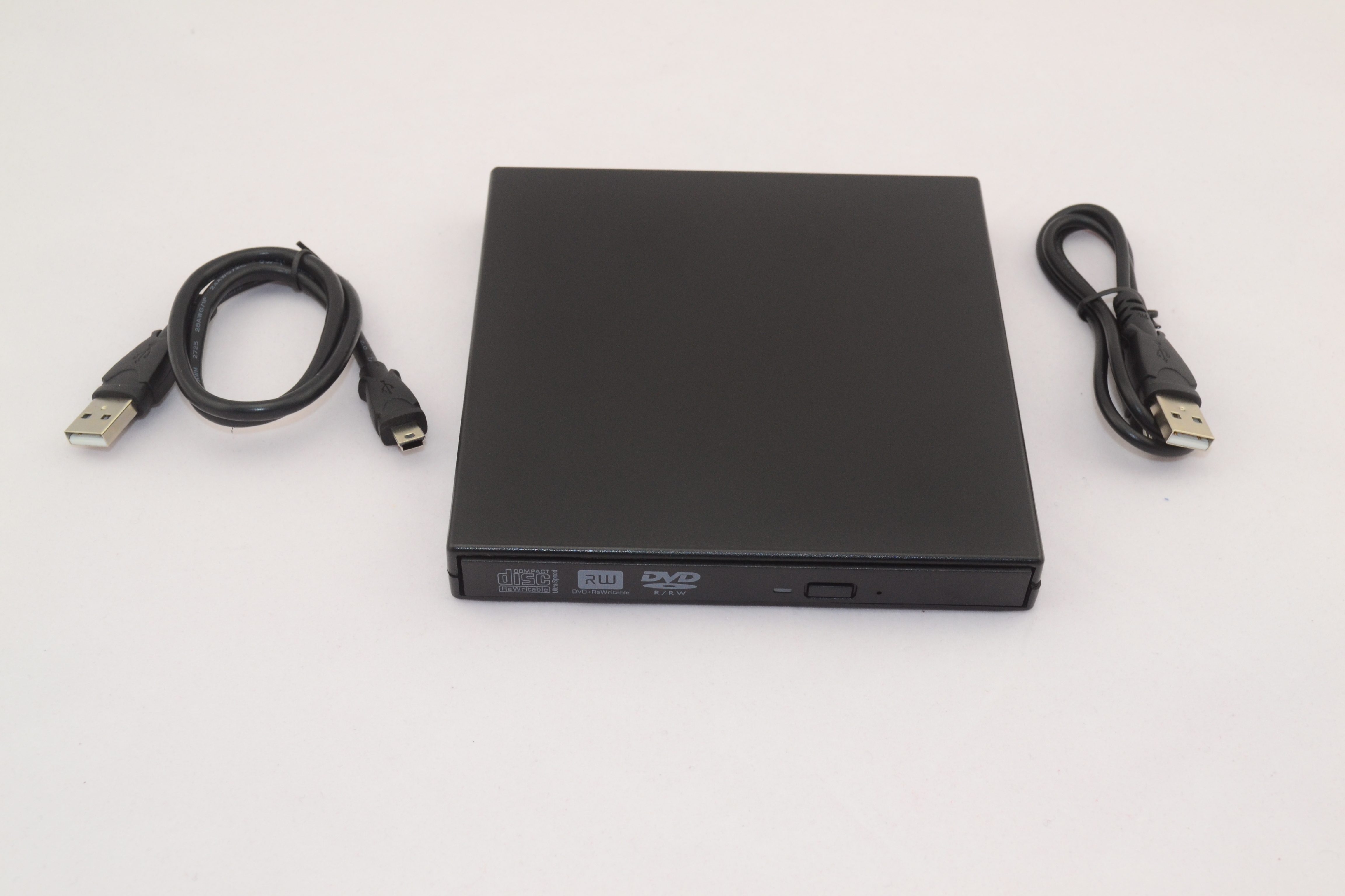 Portable Black External DVD RW, CD RW,DVDRW Slim 8x DL DVD USB 2.0 dvd writer external DVD Burner Drive Tray Loading