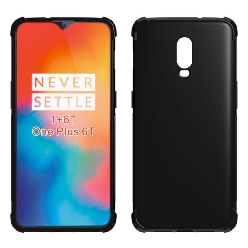 Transparent Shockproof soft Tpu cover case for Oneplus 6T