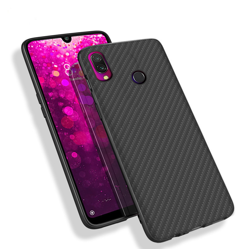 Premium Carbon Fiber  Case Full Sides Protective Shell Back shockproof Cover Design For Redmi S3