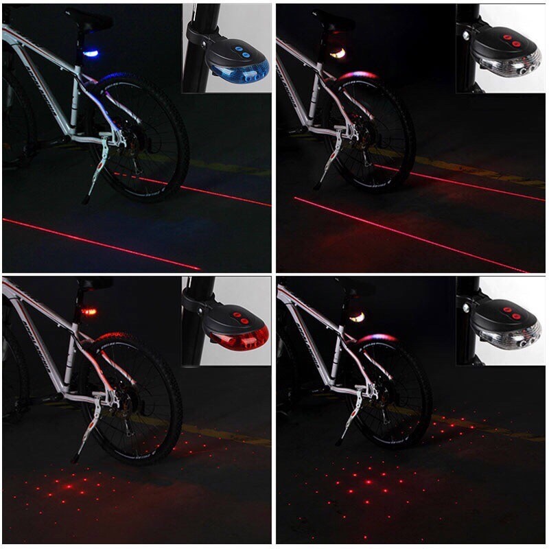 9 Modes Bicycle Rear laser Light Led Bike Tail light