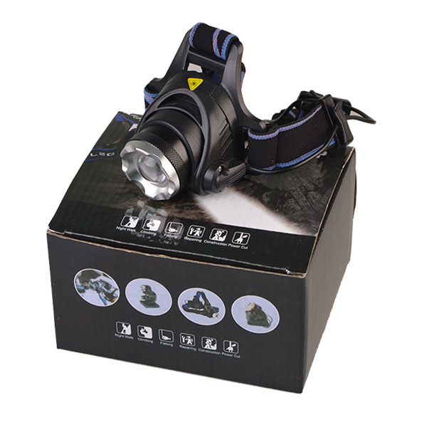 Factory Price LED Light 1200 Lumen Outdoor Rechargeable Head Torch