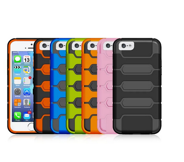 Slim Armor Case For iphone 6 Tank Hybrid Shockproof Case Hard Cover