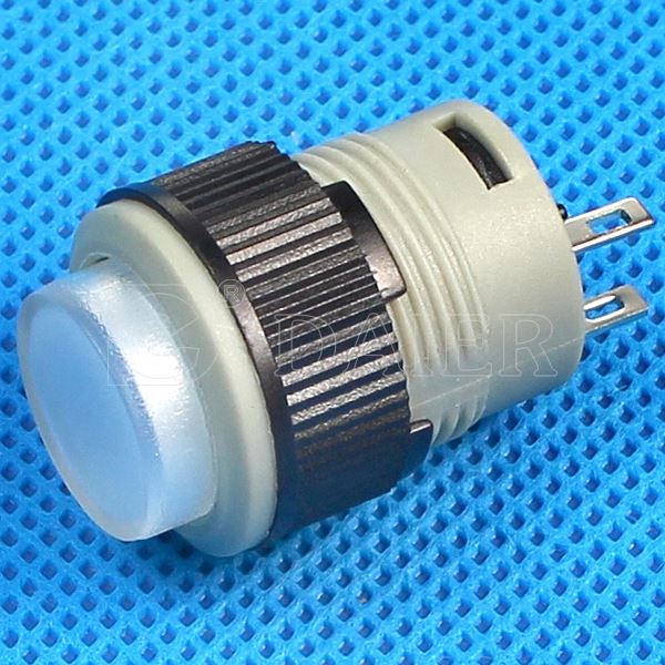 250V 4 Pin Illuminated Push Button Switch