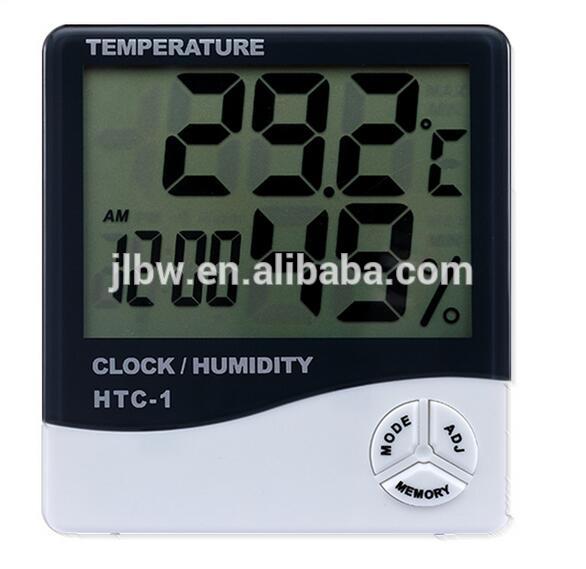 customise logo big display Multi-purpose Digital Thermometer hygrometer