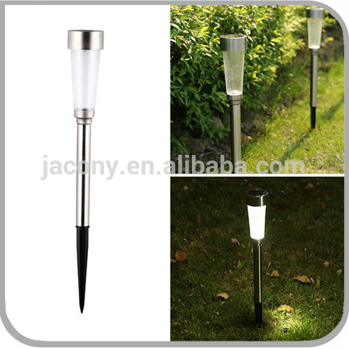 Rechargable Plastic Solar Powered LED Outdoor Lighting for Garden Yard Landscap (JL-8609)