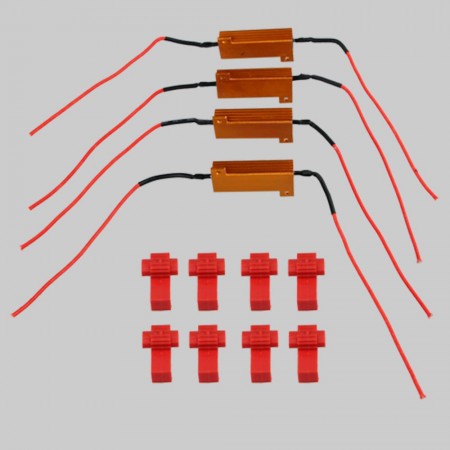 4 LED Bulb Load Resistor Turn Signal Flash Controller