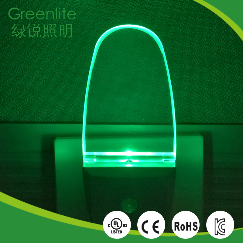 Fancy 0.5W CE UL certificate sensor led night light