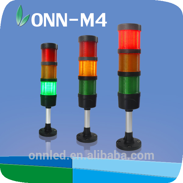 Hot sell model M4 24V 220V warning lights indicate for cnc machine