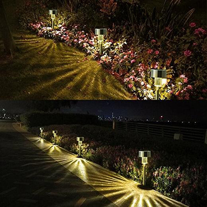 Waterproof Outdoor Solar  Garden Lights, Led Path Garden Lights, Outdoor Landscape Light For Lawn