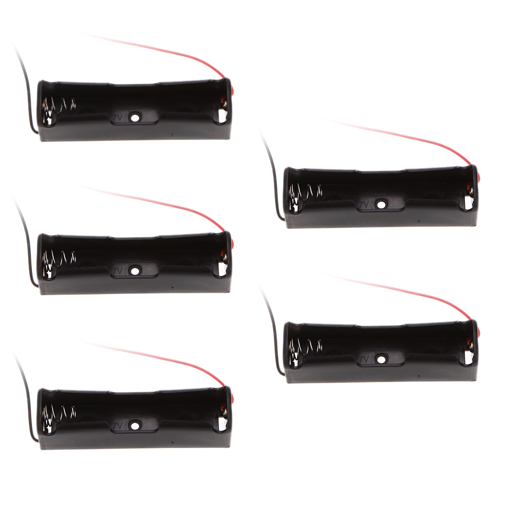 Battery Holder Boxes cases 5pcs Battery Storage Case Box Holder for 1 * 18650 Lithium Battery