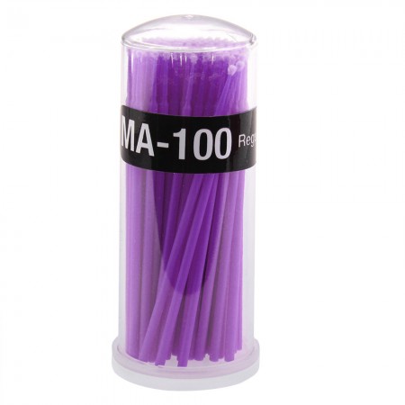 100 Clean Brushes Tool for Eyelash Etension Mascara Glue Removing