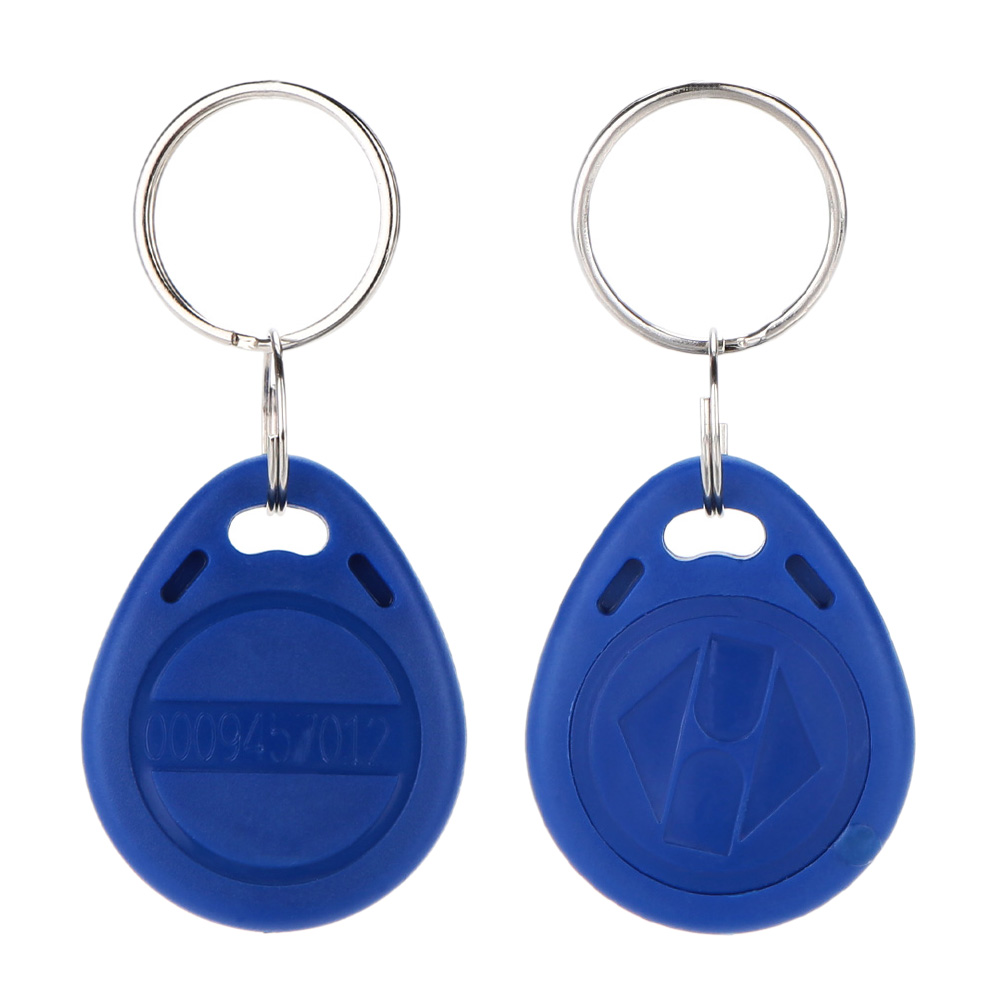 50pcs Door RFID Card Key fob Access Control RFID TK4100 125KHz Proximity Door Control Entry Access EM Key Chain Card