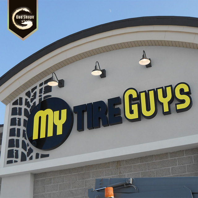 Good Visual shop sign Low Consumption Channel letter 3D Letter Sign