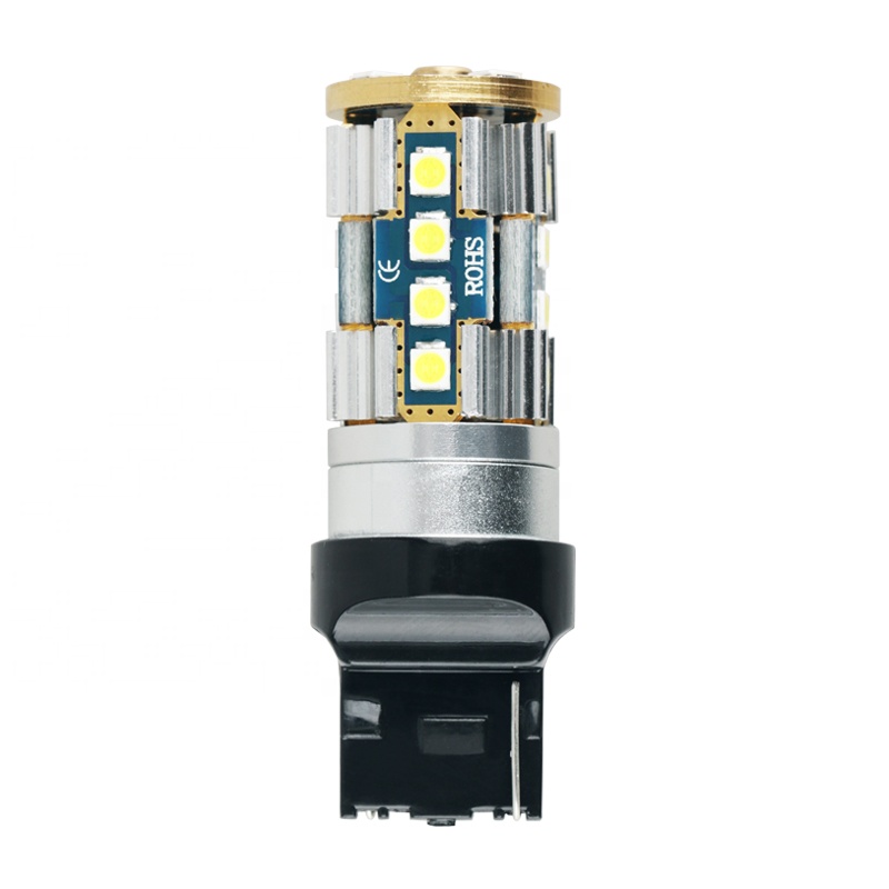 7443 T20 Light 7440 20Smd 3030 Ba15D 6V 24V Amber Led Bulb