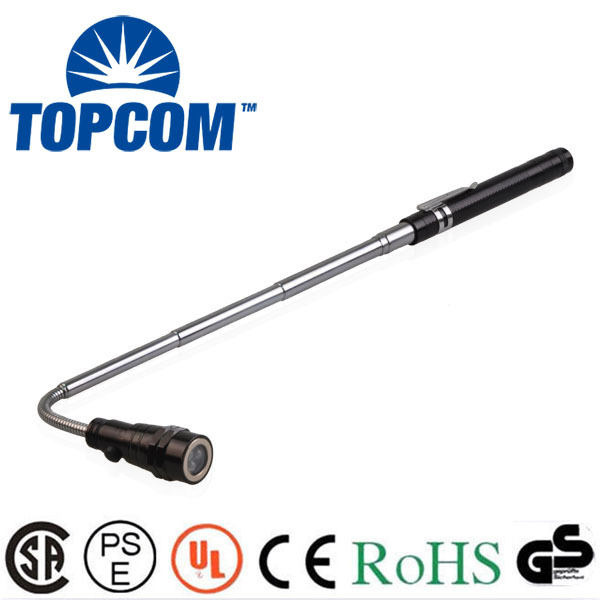 Flexible Torch 3 LED Telescopic Led Torch With Magnet