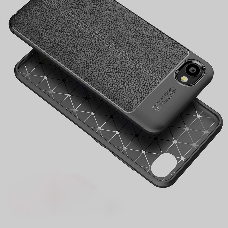 Hot Sell Litchi pattern Soft Tpu case for HTC Desire 12 Cover