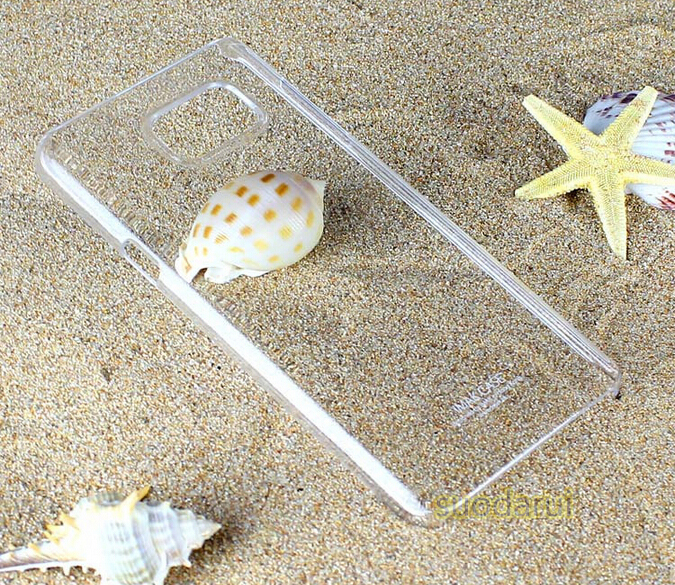 2015 Clear Transparent Case For Samsung Galaxy Note 5 High Quality Hard Back PC Case