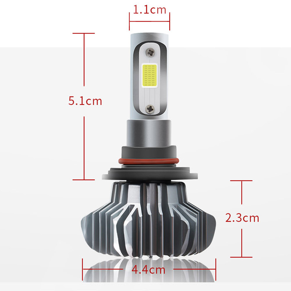 Come With Full Of Model  Automotive S9 fanless H11 9005 9006 H7 H4 Led auto Headlight Bulbs