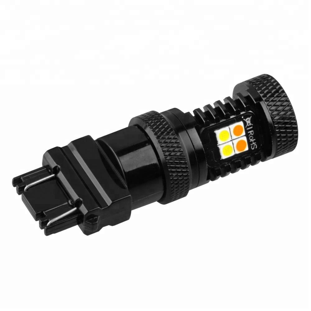 best led 3057 3457 amber 3157 16 SMD 3030 turn signal bulbs