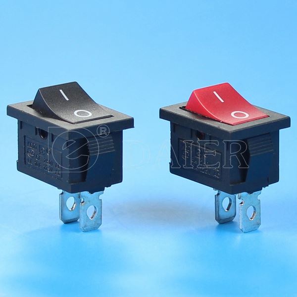 Mini SPST 2PIN ON OFF Rocker Switch 6A 250VAC