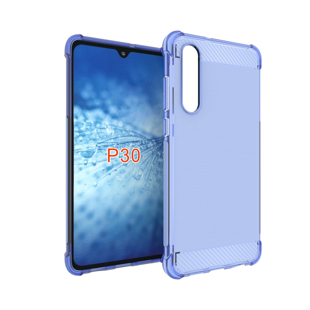 Carbon Fiber Soft Tpu case For Huawei P30