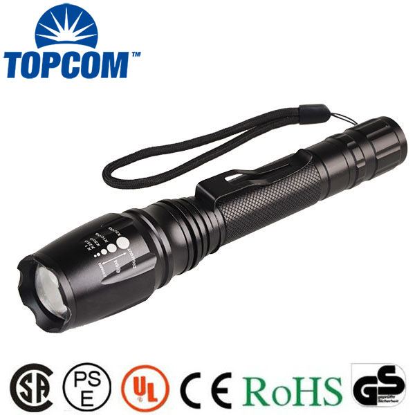 Tactical high power rechargeable g700 x800 flashlight 2000lm powerful tactical flashlight
