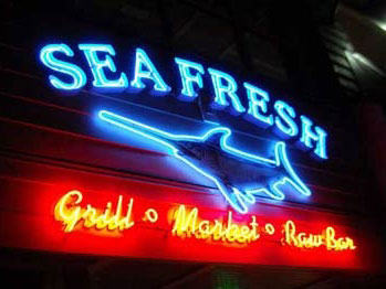 Restaurant sign board designs letters indoor shop led signboard outdoor name sign led store front signs