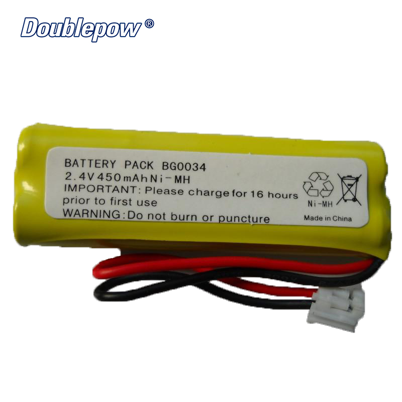 3.6V 2000mah NiMH Rechargeable Battery Pack with connector