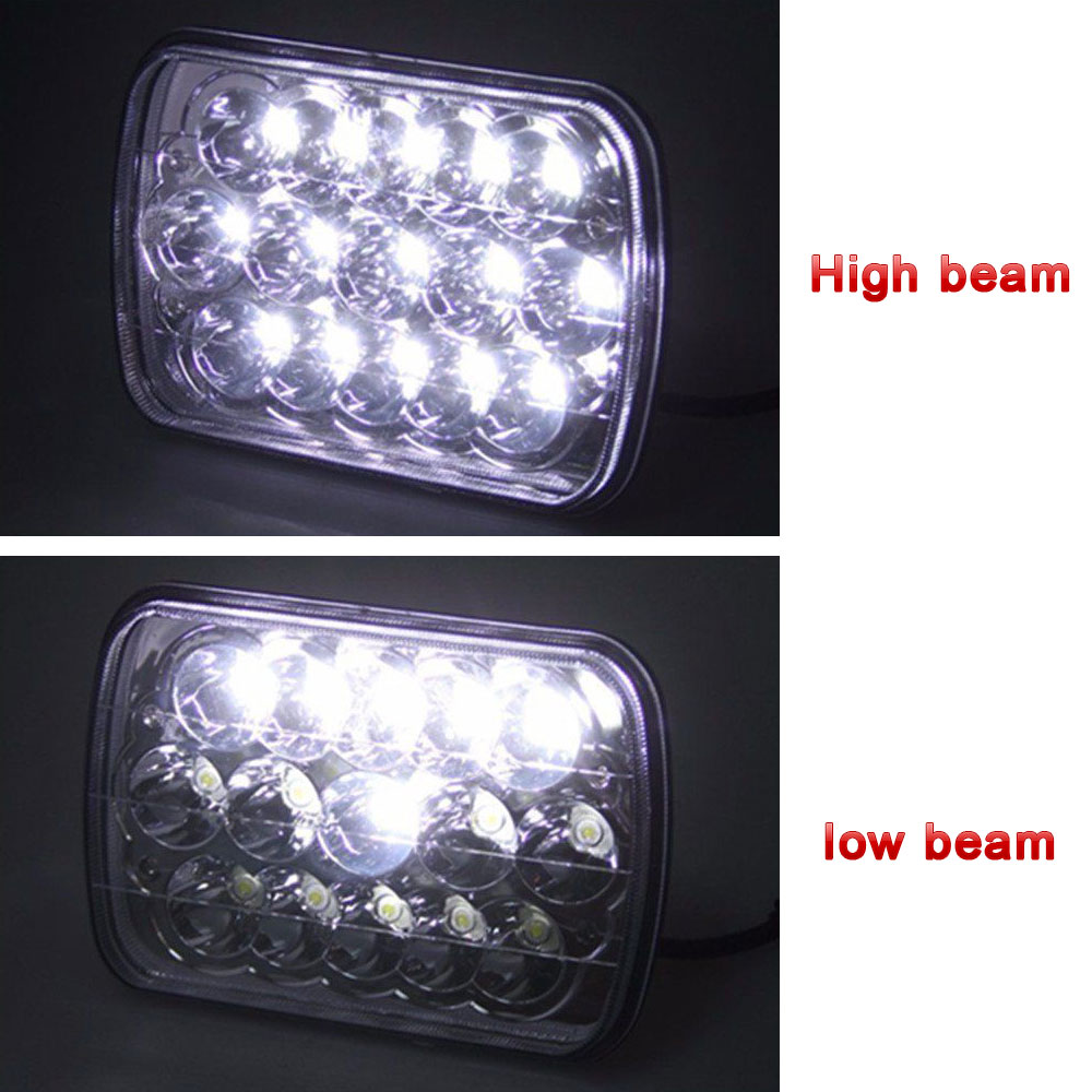 45W 7x6 5x7 duty truck car LED headlight Sealed Beam 7x6 LED Headlights in Auto Lighting System