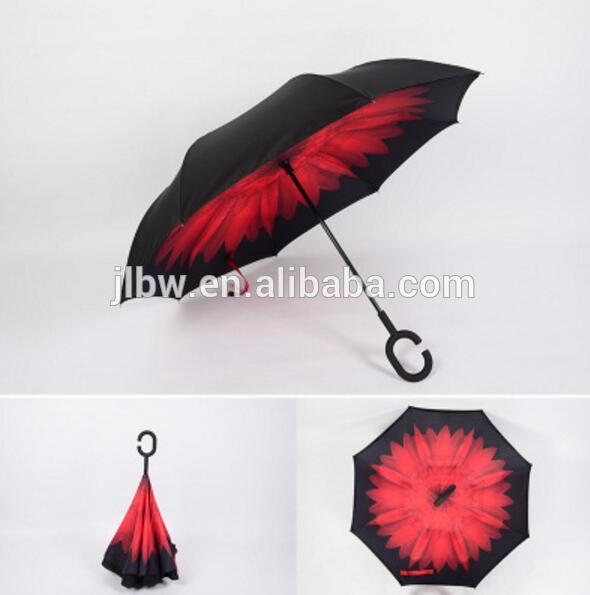 Reverse umbrellas Inverted Umbrella , C-Hook umbrella, C-handle umbrellas