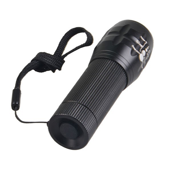 TP-1803 Zoomable Rear and Front Bicycle Light LED