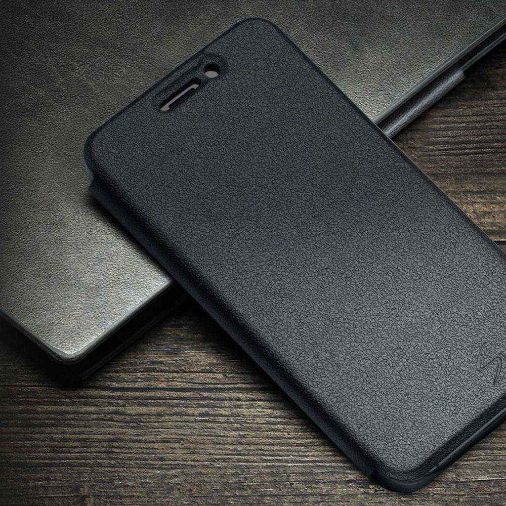 Original Ultra Thin for UMI Flip PU Leather Phone Case Black Protective Cover Shell Anti-scratch Anti-dust Shockproof