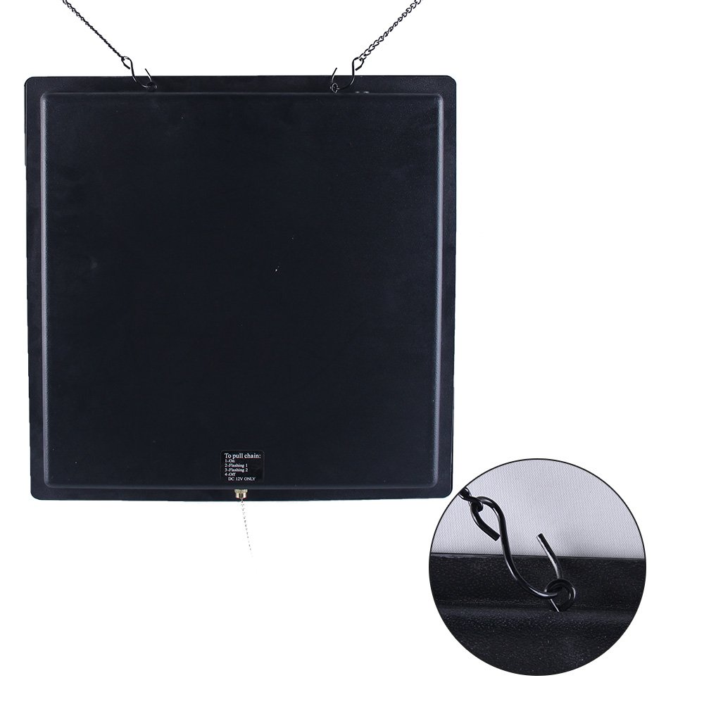 30x30 Inches LED Sign, Super Bright Chinese Food LED Open Sign Advertising Display Board Hot Sale On Amazon