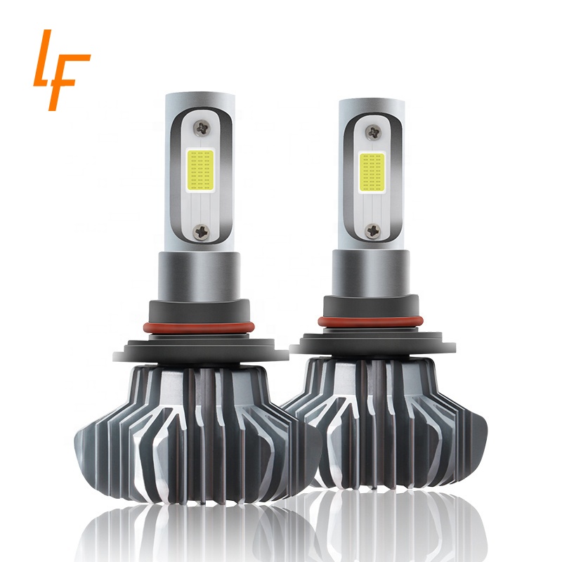 2019 New Style Auto Lighting System high lumen Car Headlight Bulbs Automotive S9 fanless H11 9005 9006 H7 H4 Led auto Headlight